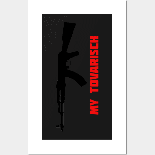 TOVARISCH AK47 Posters and Art